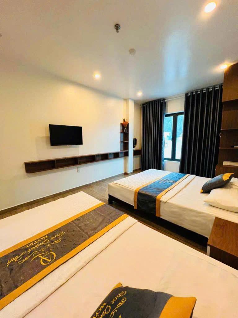 Rosa Quynh Anh Hotel Dong Khe Sau Bagian luar foto
